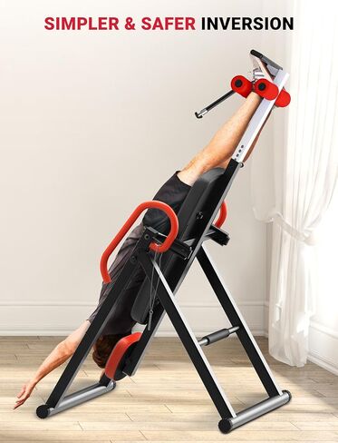 YOLEO Gravity Inversion Table for Back Pain Relief 2026 New Inversion Table w/Lumbar Support Easy to Assemble Back Stretcher Machine 300 lbs in Kuwait