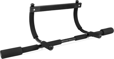 ProsourceFit Fit Wall-Mounted Pull-Up / Chin-Up Bar, Heavy Duty 300 lb. Capacity, Black in Saudi Arabia