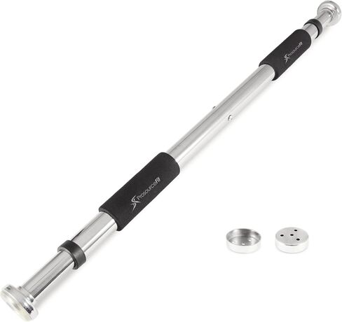 ProsourceFit Fit Wall-Mounted Pull-Up / Chin-Up Bar, Heavy Duty 300 lb. Capacity, Black in Saudi Arabia