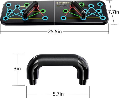 Push Up Board, SRIEEM Multi-function Detachable Push Up Bar, Portable Push up Handles for Floor，Portable Home Gym Workout Equipment for Men and Women in Saudi Arabia