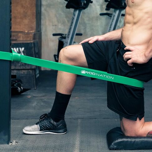 أربطة مساعدة للسحب من WOD Nation (نطاق 10-175 رطل) - الأفضل للمساعدة في السحب، ورفع الذقن، وتمارين أربطة المقاومة، والتمدد، وأعمال التنقل واللياقة البدنية الجادة - أشرطة 41 بوصة in Kuwait