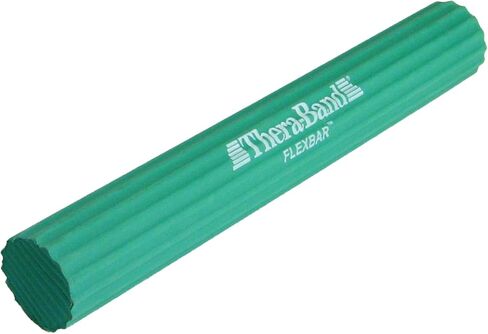 THERABAND FlexBar، شريط العلاج لمرفق التنس، يخفف آلام التهاب الأوتار ويحسن قوة القبضة، شريط المقاومة للاعبي الغولف الكوع والتهاب الأوتار، أحمر، خفيف، مبتدئين in Kuwait