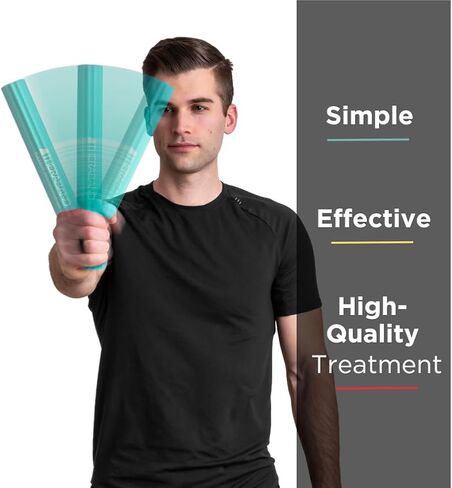 THERABAND FlexBar، شريط العلاج لمرفق التنس، يخفف آلام التهاب الأوتار ويحسن قوة القبضة، شريط المقاومة للاعبي الغولف الكوع والتهاب الأوتار، أحمر، خفيف، مبتدئين in Kuwait