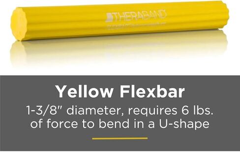 THERABAND FlexBar، شريط العلاج لمرفق التنس، يخفف آلام التهاب الأوتار ويحسن قوة القبضة، شريط المقاومة للاعبي الغولف الكوع والتهاب الأوتار، أحمر، خفيف، مبتدئين in Kuwait
