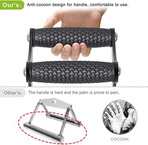 Tricep Pull Down Attachment, Cable Machine Accessories for Home Gym, Cable Machine Attachments Pulley System Gym, LAT Pull Down Attachment Weight Fitness in Kuwait