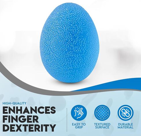 ALLWAYUP 3 كرات تمرين اليد - كرة إعادة التأهيل العلاجية، كرة الضغط لالتهاب المفاصل، نفق الرسغ، التعافي من إصابات اليد، تخفيف التوتر - مجموعة واحدة من 3 كرات علاجية لتمرين اليد in Kuwait