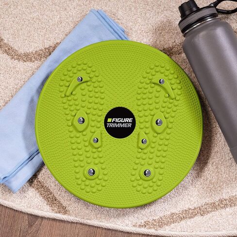 Figure Trimmer Core Ab Twister Board for Exercise 12 inch Waist Twisting Disc with 8 Mangets Reflexology for Slimming and Strengthening Abdominal & Stomach Exercise Equipment in Saudi Arabia