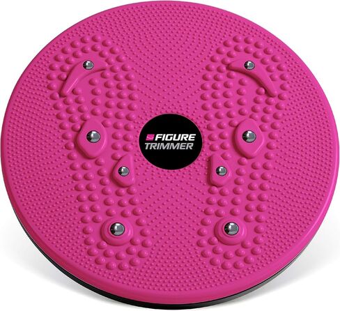 Figure Trimmer Core Ab Twister Board for Exercise 12 inch Waist Twisting Disc with 8 Mangets Reflexology for Slimming and Strengthening Abdominal & Stomach Exercise Equipment in Saudi Arabia