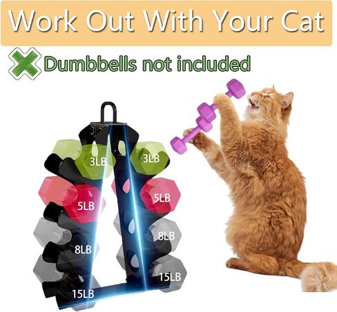 Weight Rack for Dumbbells(Dumbbells not included), EXBTOKA Compact A-Frame Dumbbell Rack Stand Only, Dumbbell Rack with Handle, for Home Gym Workout in Kuwait