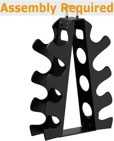 Weight Rack for Dumbbells(Dumbbells not included), EXBTOKA Compact A-Frame Dumbbell Rack Stand Only, Dumbbell Rack with Handle, for Home Gym Workout in Kuwait