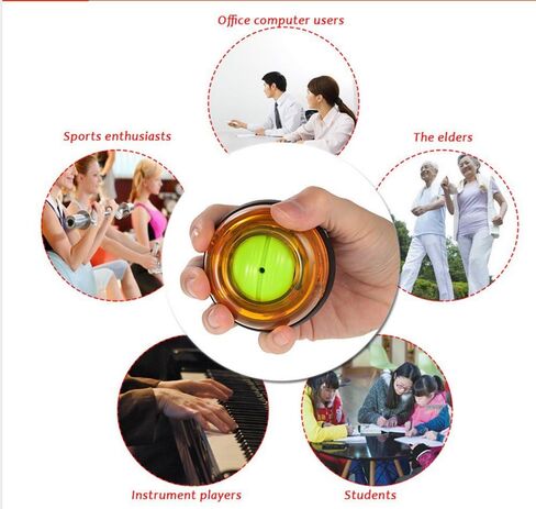 WINCSPACE Trainer Power Arm Strengthener Essential Gyroscopic Wrist Forearm Exerciser Force Ball in Saudi Arabia