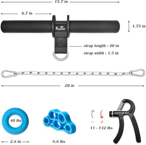 أسطوانة المعصم من بريبين، أداة تمرين الذراع، مسدس الساعد، تدريب المعصم، مجموعة تدريب قوة عضلات الساعد in Kuwait