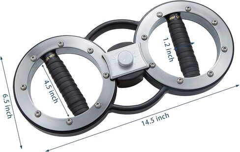Spinning Burn Rotator Machine, Arm Workout Equipment for Men and Women, Forearm Trainer for Boxing, 12 Pounds Arm and Shoulder Strength Training for Home and Gym Workouts and Rehabilitation in Saudi Arabia