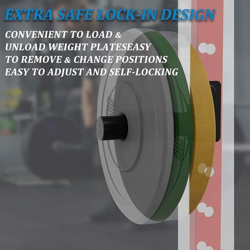 MAJOR LUTIE Power Cage Olympic Weight Plates Holder Power Rack Attachment Weights Storage Rack Squat Rack Sold in Pairs in Saudi Arabia
