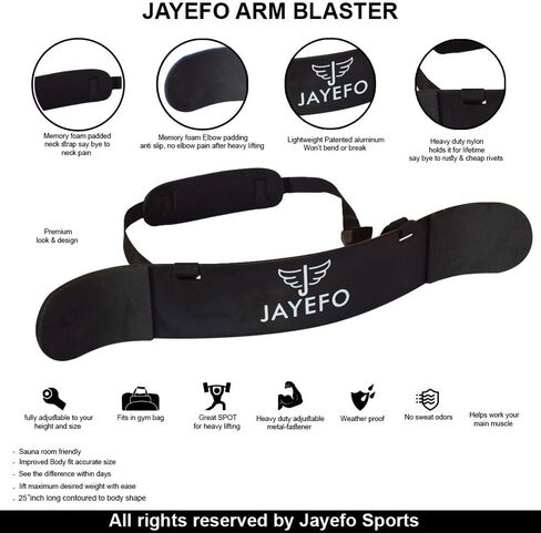 Jayefo Arm Blaster for Biceps Grow & Strengthen Your Biceps with Ease in Kuwait