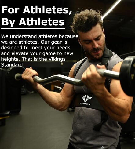 VIKINGSTRENGTH Bicep Tricep Arm Blaster لتأثير Preacher Curl، عازل الذراع الصلب يساعدك على زيادة العضلات والتعريف والقوة - جودة ممتازة لرفع الأثقال + تطبيق تمرين V-Strength in Kuwait