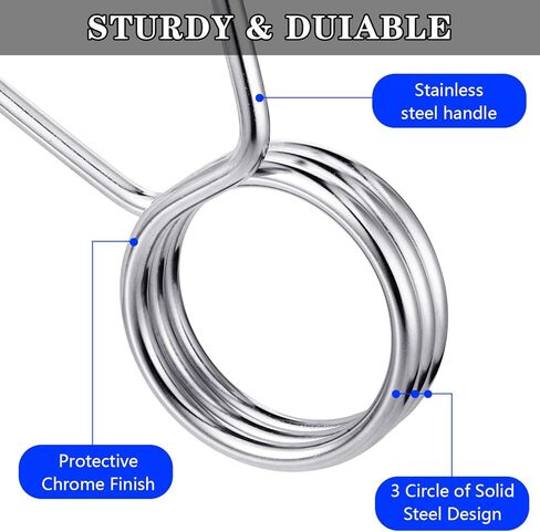 4 قطع 2 بوصة من أطواق الدمبل الربيعية، مشابك للقفل، مشابك لأطواق رفع الأثقال، مستلزمات التدريب واللياقة البدنية in Kuwait