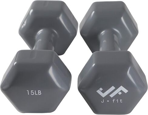 أزواج ومجموعات أوزان اليد من JFIT - خيارات أزواج الدمبل من النيوبرين والفينيل أو 7 خيارات لمجموعة حامل الدمبل من النيوبرين - أوزان يدوية ممتازة غير قابلة للانزلاق ومرمزة بالألوان على شكل سداسي in Saudi Arabia