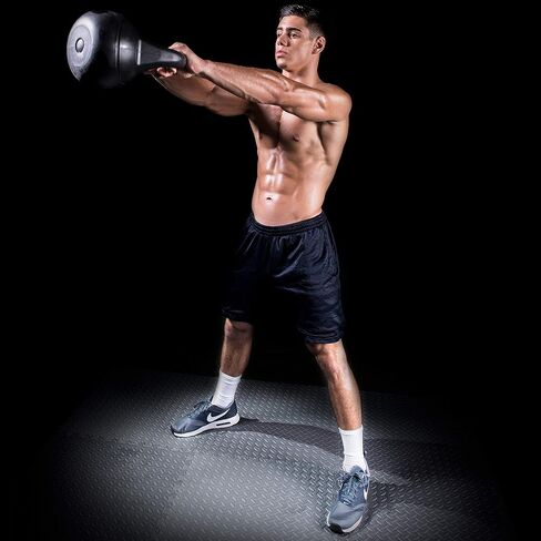 ProsourceFit الفينيل البلاستيك Kettlebell من 10، 15، 20، 25، 30، و 35 رطلا in Saudi Arabia