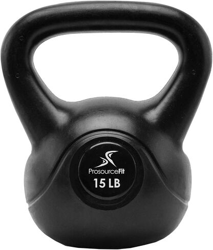 ProsourceFit الفينيل البلاستيك Kettlebell من 10، 15، 20، 25، 30، و 35 رطلا in Saudi Arabia