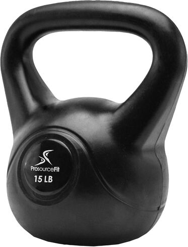 ProsourceFit الفينيل البلاستيك Kettlebell من 10، 15، 20، 25، 30، و 35 رطلا in Saudi Arabia