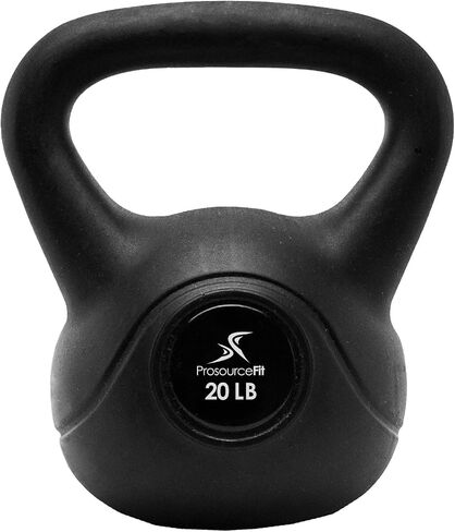 ProsourceFit الفينيل البلاستيك Kettlebell من 10، 15، 20، 25، 30، و 35 رطلا in Saudi Arabia