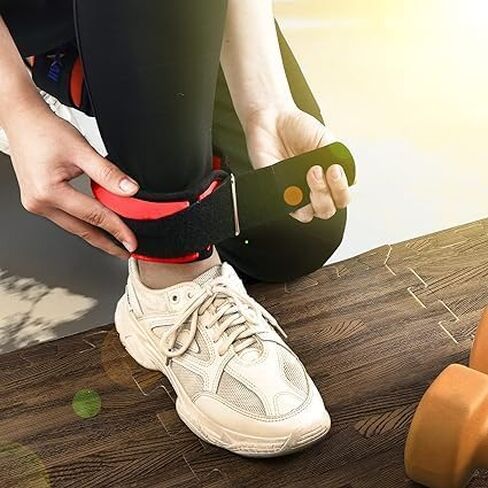 Yes4All Ankle Weights Pair Set with Adjustable Strap for Jogging, Gymnastics, Aerobics – from 2lbs to 10lbs in Kuwait