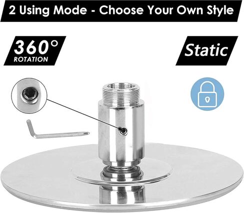 أقطاب متجرد للمنزل، عمود رقص ثابت لغرفة النوم، 45 مم قابل للإزالة للمبتدئين والمحترفين، عمود رقص للمنزل وصالة الألعاب الرياضية ونادي الحفلات، شديد التحمل بحد أقصى 400 رطل in Kuwait