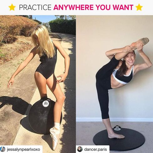 قرص الرقص الاحترافي مارلي لأرضية المنافسة للراقصين أثناء التنقل / 24 بوصة in Kuwait