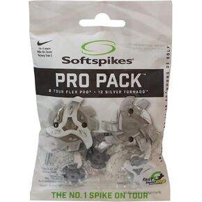 Softspikes - Replacement Spikes for Nike Tour Victory 3 - Tour Flex Pro/Tornado Pro Pack - 18 Count, Transclucent/White