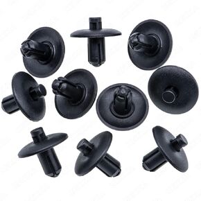Rexka 20pcs Fender Liner Splash Shield Push-Type Retainer Clips Rivet Compatible with Audi 4D0-807-300 A4, A5, A8, Q3, Q5 & S8 1997 -