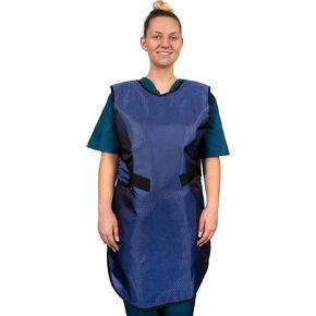 Apron Frontal - Flexiback - .50mm Pb LE - Lightweight Xray Lead Apron - Adjustable Fit - Royal Blue Ripstop