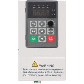 ViaGasaFamido 110V Frequency Drive 0.75KW 7A Single Phase Input 3 Phase Output VFD Frequency Inverter Converter Conversion Module Digital to Analog Signal Module