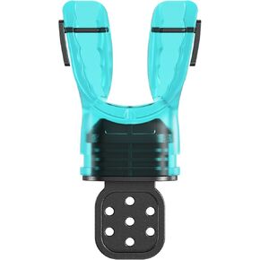Moldable Scuba Diving Mouthpiece, TPE Snorkel Mouthpiece Regulator Replacement, Fits Scuba Equipment Standard Regulators Scuba Diving Accessories, Shapable Customized Mouthpiece Bite