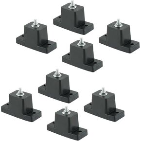 8 Pack Rubber Vibration Isolator Mounting Bracket for Air Conditioner Condenser Mounting Bracket for Outdoor Mini Split