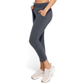 Women's Pants with Deep Pockets, 7/8 Stretch Ankle Sweatpants for Golf, Athletic, Lounge, Travel, Work