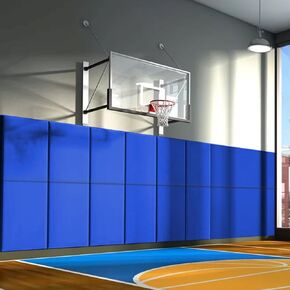 PROGOAL 60"/72" High Gym Wall Padding 2" Thick Foam Basketball Court Wall Mount Protector for Garage Taekwondo Babyroom - Durable Waterproof Anti-Cushion…