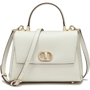 Top Handle Bag Fashion Leather Satchel Bag for Ladies with Multiple Internal Pockets Leather tote bag for Women.