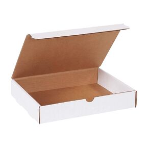 BOX USA Medium Shipping Boxes 11.125"L x 8.75"W x 2"H, 50-Pack | Foldable Corrugated Cardboard Crush-Proof Box for Shipping, Packing, Moving and Storage