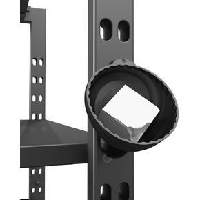 Gym Chalk Bowl Container Magnetic Chalk Holder Black Weightlifting Workout Gym Chalk Blocks Storage Bowl Gym Accessories