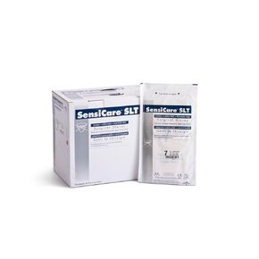 Medline MSG1570 SensiCare SLT Sterile Powder and Latex-Free Surgical Glove, Size 7, 200 Pairs (4 packs of 50)