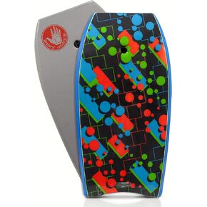 Body Glove Method 42.5 Inch Bodyboard - EPS Core, HDPE Slick, Crescent Tail, Graphic Slick, Includes Leash for Men, Women, Kids - (42.5 INCH)