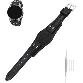Leather 22mm men Watch Bands Compatible Fit for Fossil CH2564 CH2565 CH2573 CH2574 CH2587 CH2592 Replacement Silicone Watch Strap Wirstband Bracelet For Men and Women