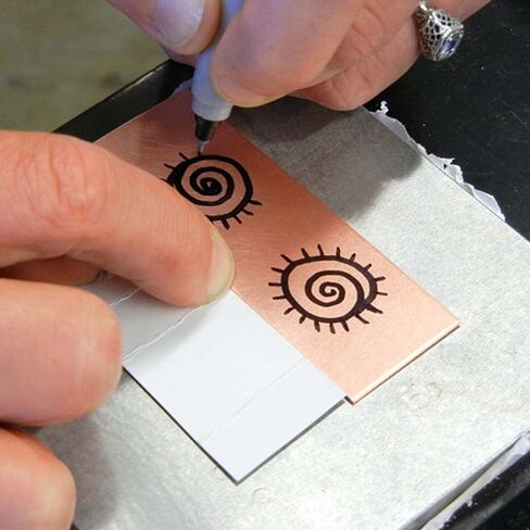 8 قطع من صفائح النحاس مقاس 10 × 2.5 بوصة، لوحة نحاسية نقية بقياس 24 / سمك 0.5 مم، ورقة نحاسية معدنية مع طبقة واقية للحرفية والإصلاح in Kuwait