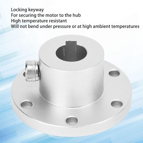 Alomejor RC Flange Coupling, Metal 14mm Flange Shaft Coupling Connector for RC Accessories in Kuwait