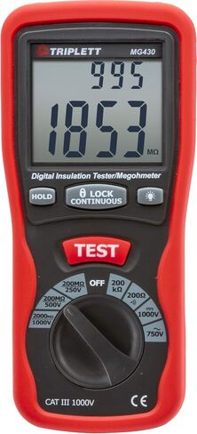 Triplett MG600 High Voltage Insulation Resistance Tester / Megohmmeter in Saudi Arabia
