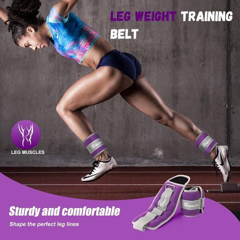 Ankle Weights for Men Women Kids, Leg Arm Wrist Weights with Adjustable Strap for Running, Gymnastics, Aerobics,Gym, Fitness in Saudi Arabia
