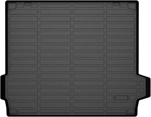 Cartist Cargo Liner يناسب Ford Edge 2015-2023 2024 (يناسب 5 مقاعد فقط) سجادة صندوق السيارة الخلفي لجميع الأحوال الجوية خلف مقاعد الصف الثاني حماية السجاد TPE باللون الأسود in Kuwait