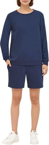 Weintee Women's Petite Jogging Suits 2 Piece Set Shorts and Sweatshirt Sweatsuits Petite Length in Saudi Arabia