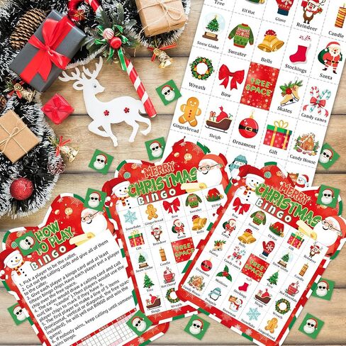 JGCWorker St. Patrick's Day Bingo Game - Fun Party Supplies for Kids Adults, 24 Players, Festive Irish Themed Craft Cards for School Classroom, Family Activities, and St. Patty's Party Favors in Kuwait